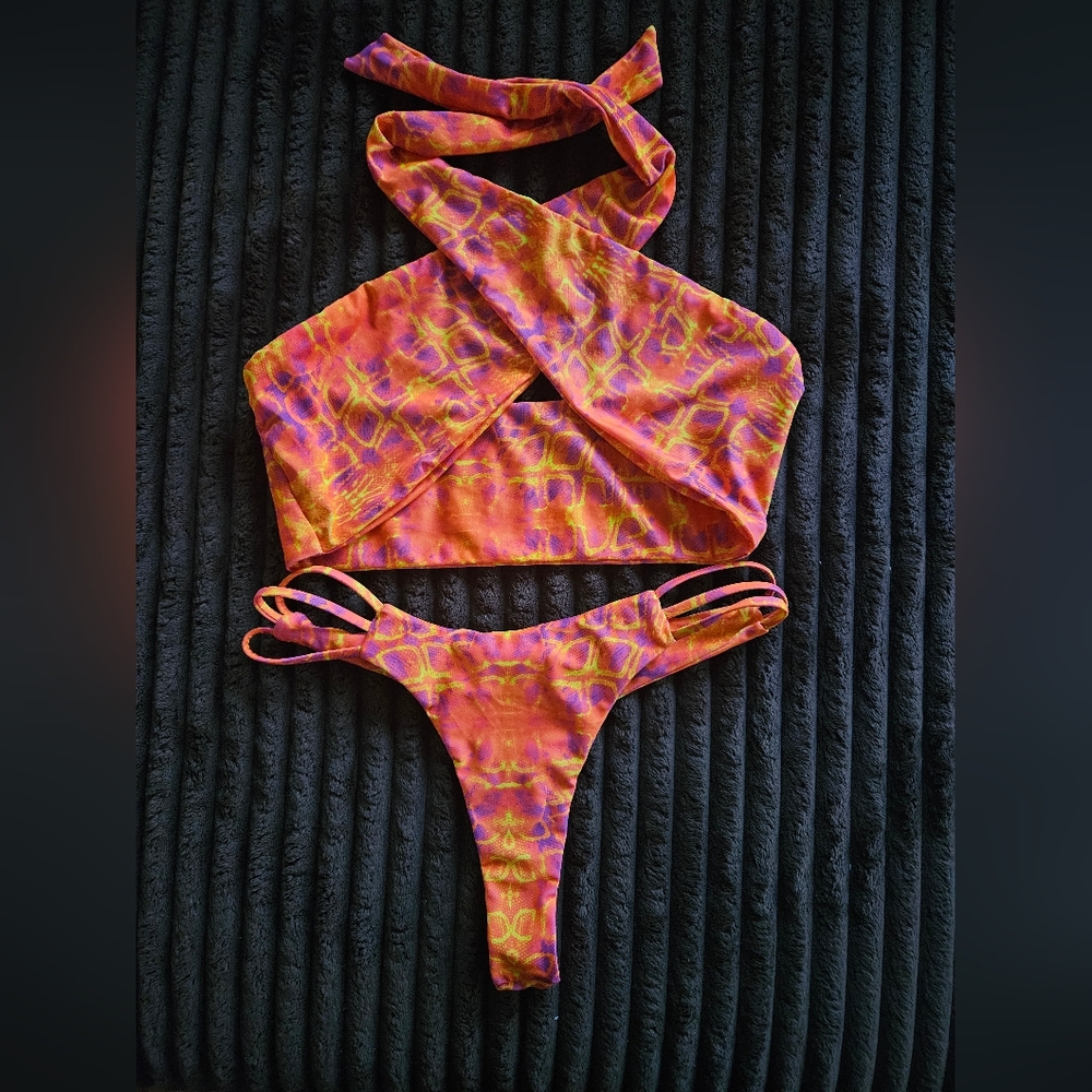 Berry Beachy Vibrant Bikini Set